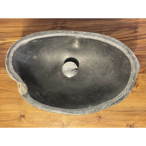 Flussstein Waschbecken A837 / 50x32