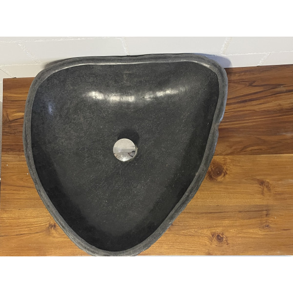 Flussstein Waschbecken A749 / 56x56 