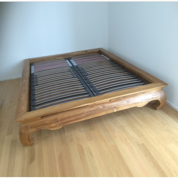 Opium Bett Plattform Elegant - 200 / NATURAL