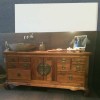 Massivholz Waschtisch Macao Opium
