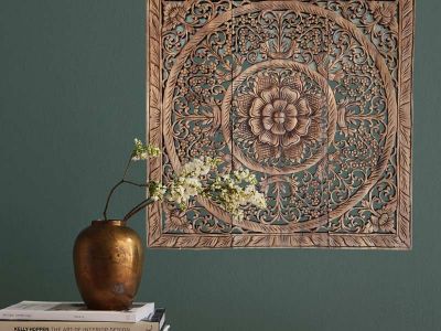 Holz Mandala